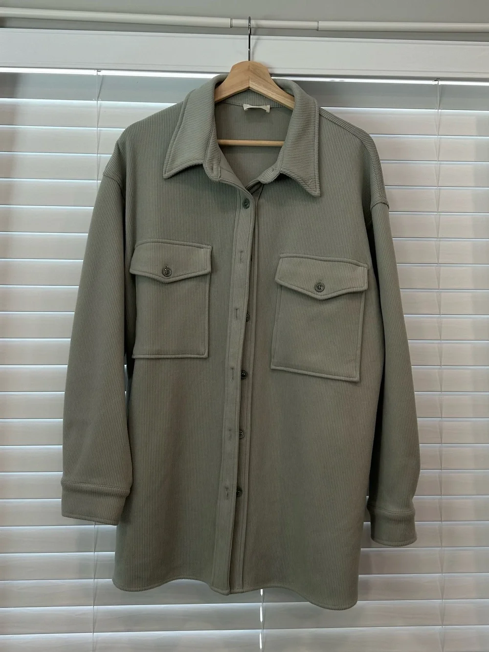 Teal shacket - Picture 1 of 4